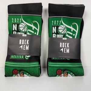 Boston Celtics Socks 2022 NBA Final Basketball L/XL